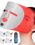 Face Pro Wireless Near-Infrared Light and Red Light Therapy Facial Mask – Advanced Anti-Aging Mask for Radiant Skin