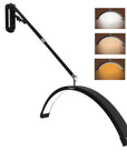 Professional 25-Inch Wall-Mounted LED Beauty Lamp – 40W Adjustable Arm 3200–5600K