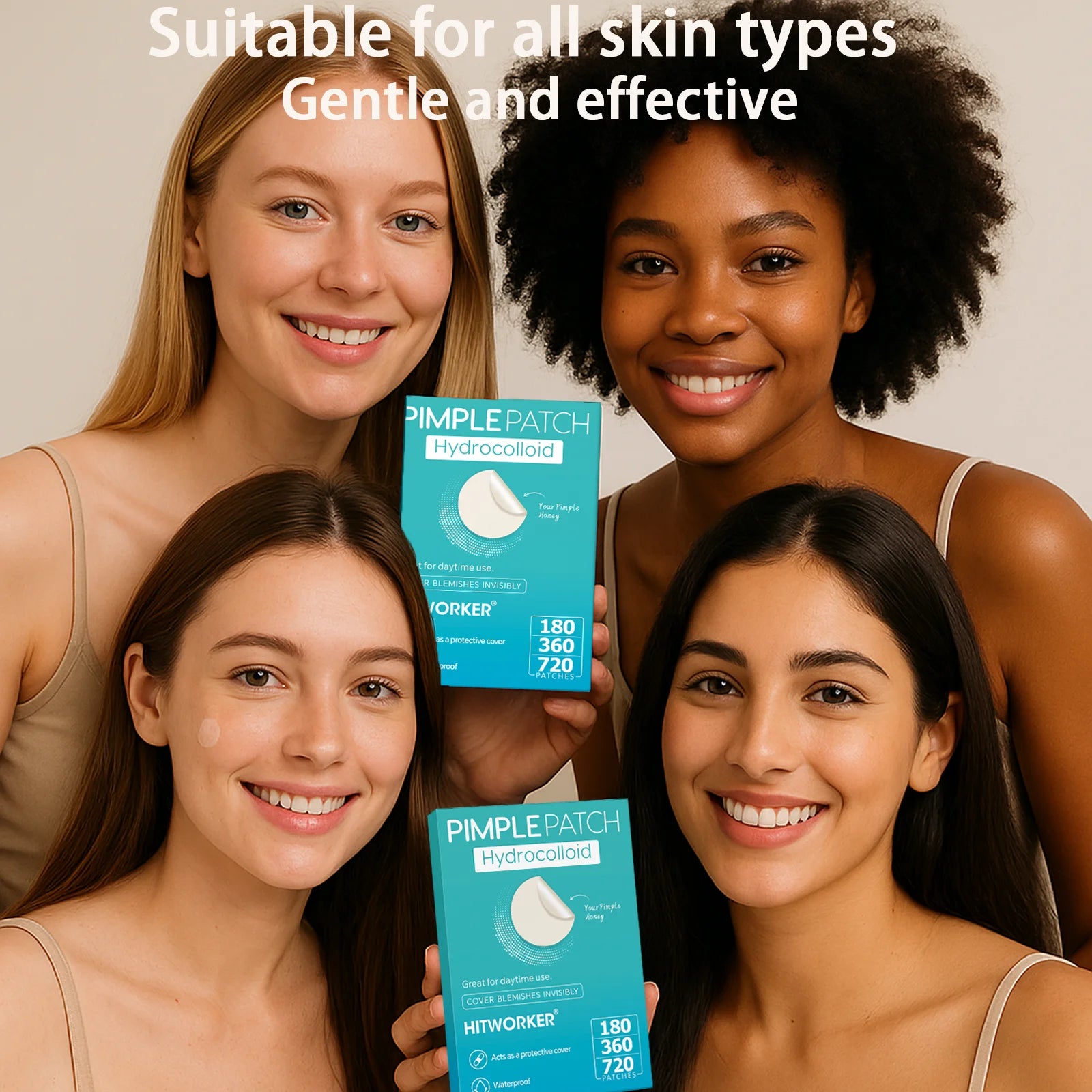 360 Hydrocolloid Blemish Patches