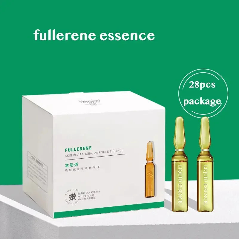 Professional Skin Booster Ampoule Collection – Hyaluronic Acid, Six Peptides & Fullerene Facial Treatment Set (28 Bottles)