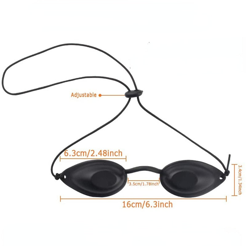 Eye Protection UV Shield Glasses Black