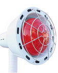 Dual-Head Infrared Heat Therapy Lamp with Adjustable Floor Stand