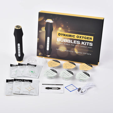 Dynamic Oxygen Bubble Kit – Portable CO2 Oxygen Bubble Gift Set for Radiant, Rejuvenated Skin