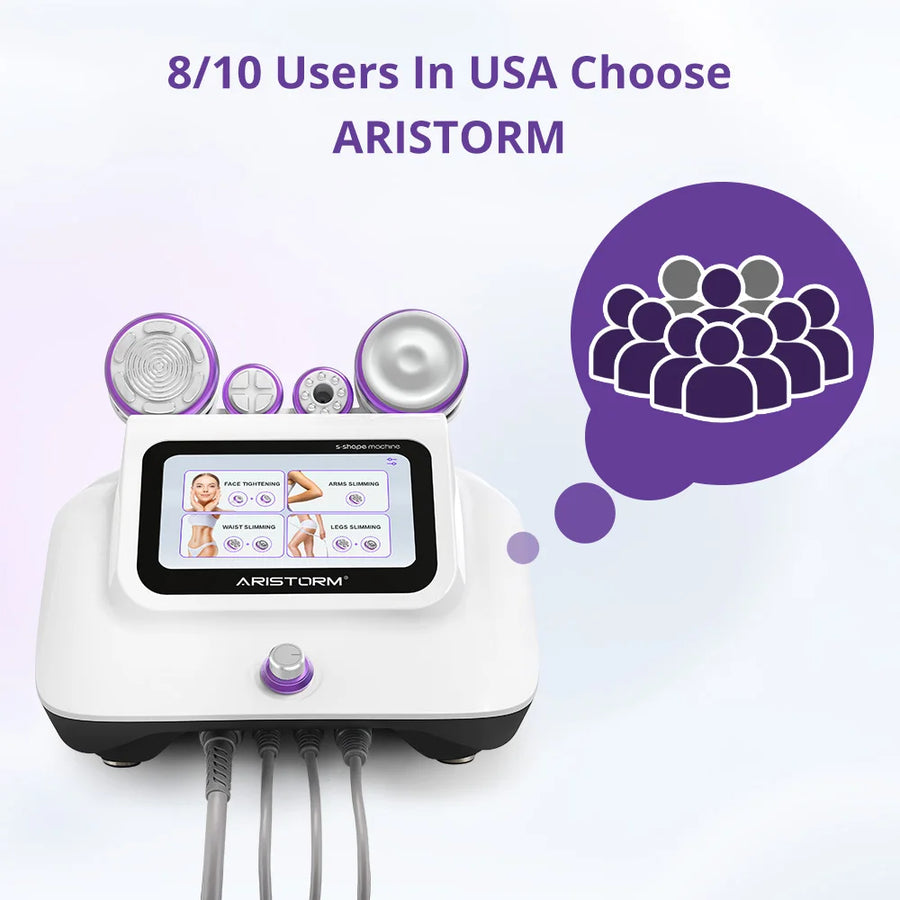 Ultimate Aristorm S Shape Machine – 30K Ultrasound Body Sculpting & Facial Lifting Device