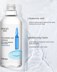 Hyaluronic Acid Facial Essence Serum – Intensive Hydration, Niacinamide & Vitamin C Skin Brightening Formula (150ml / 300ml / 500ml)
