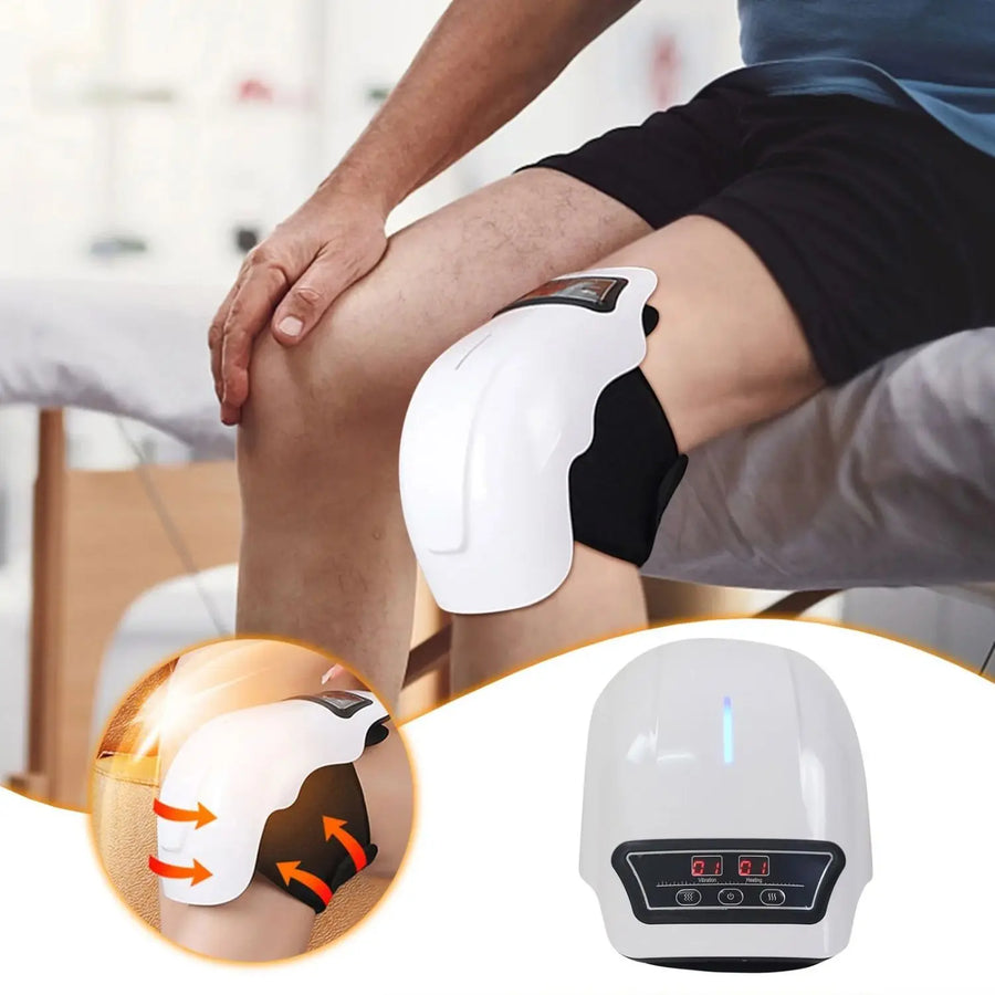 Theia KneeRelief Pro: Advanced 3-in-1 Knee Massager for Fast Pain Relief & Recovery