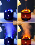 Theia Lavalumi Ultrasonic Volcano Flame Humidifier