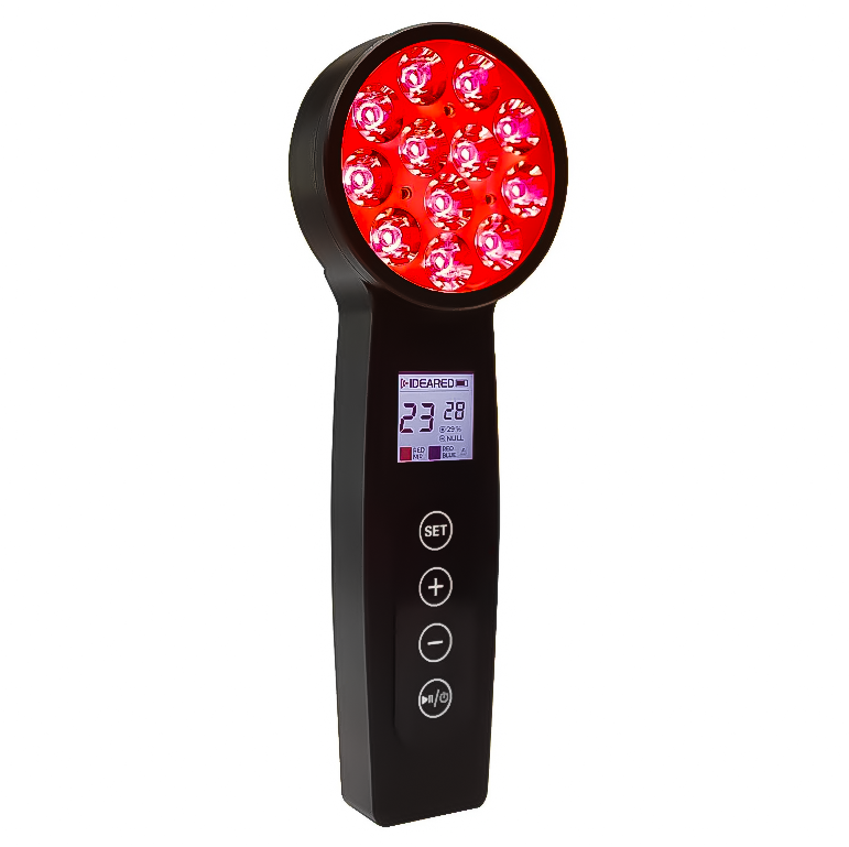 Theia Glow Pro LED Beauty Wand – Red & Infrared Light Therapy for Anti-Aging Skin Care
