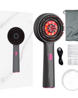 Theia Laser Growth HairComb Scalp Massage Comb Red Light Blue Head Health Essence Introduced Into Hair Growth Instrument