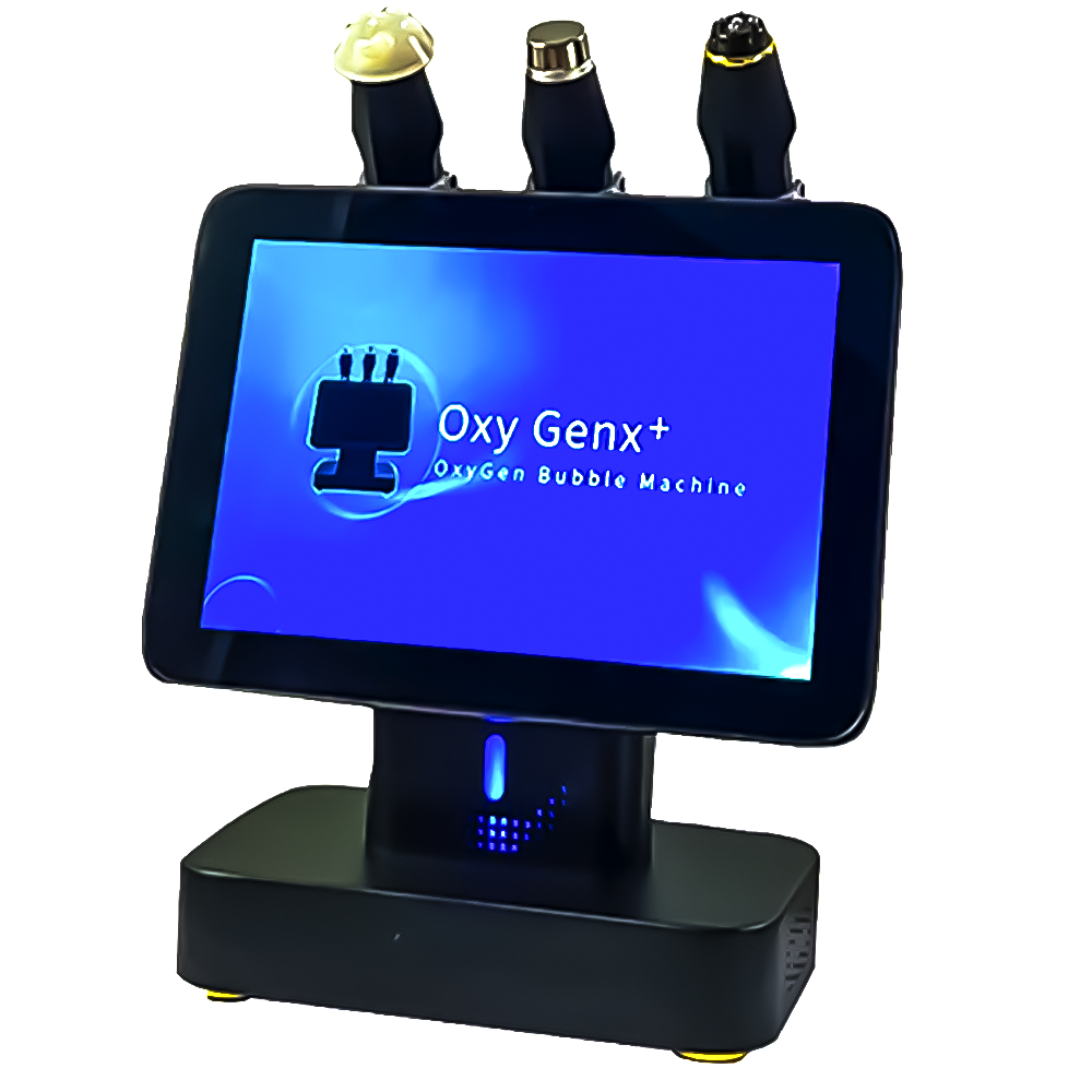 Oxy GenX3 In 1 Ultrasonic RF Oxygen Facial device Skin Care CO2 Oxygen Bubble Exfoliate Oxygen Jet Peel Facial Machine