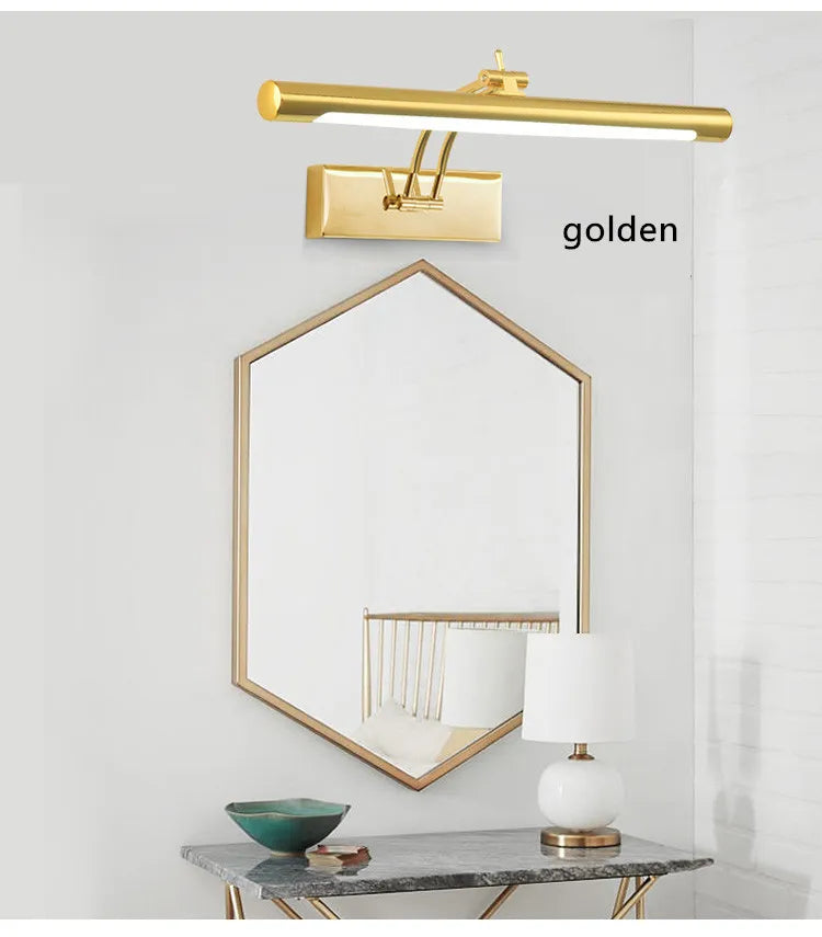 LED Mirror & Picture Light – Adjustable Wall Mounted Bathroom Vanity Lamp