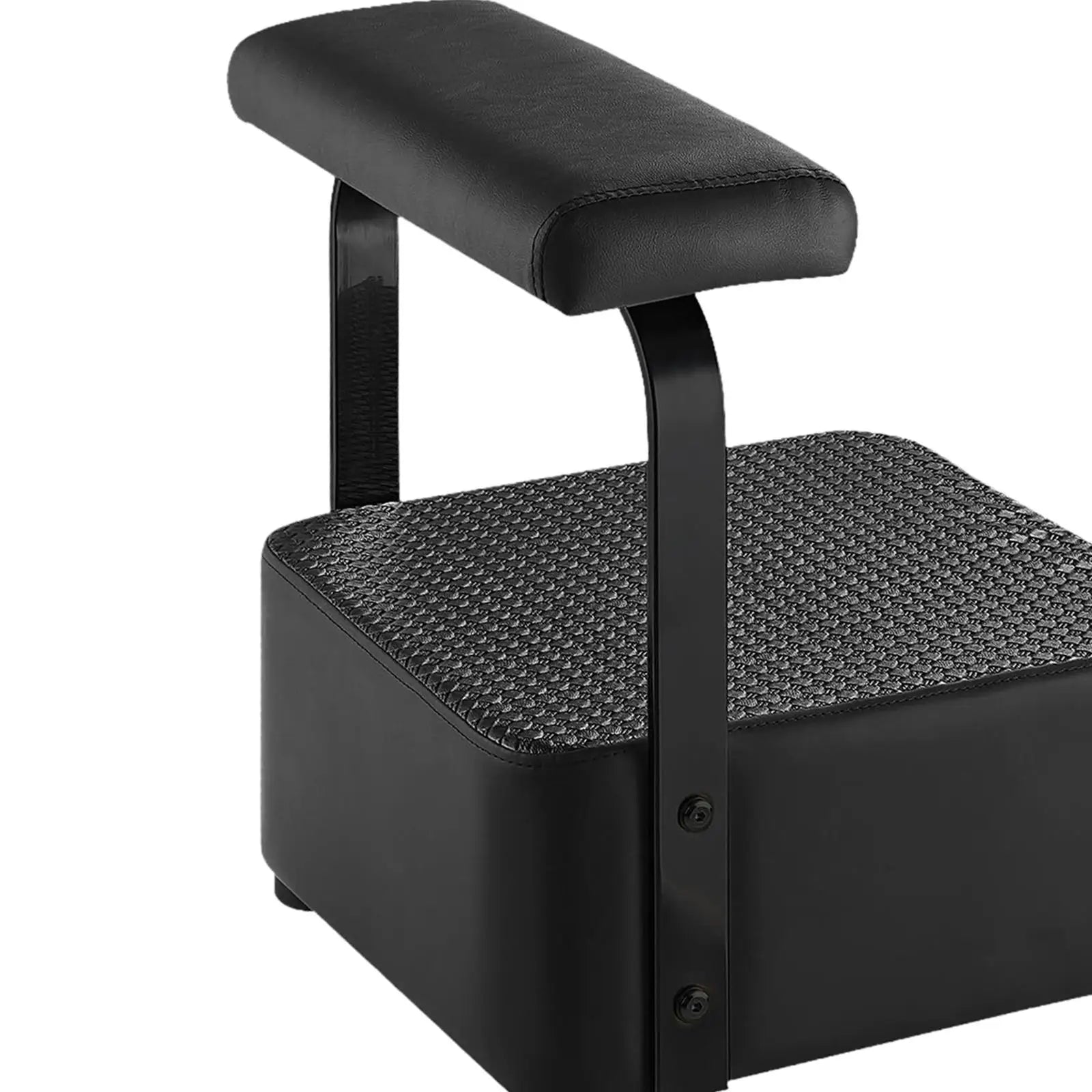 Professional Adjustable Salon Footrest – Padded Pedicure & Beauty Technician Leg Support