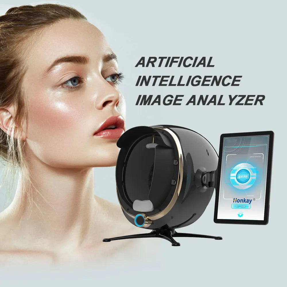 Theia 3D Skin Care Facial Analyzer Monitor Machine Magic Mirror Portable Testing English Detector Face Camera Test Analysis