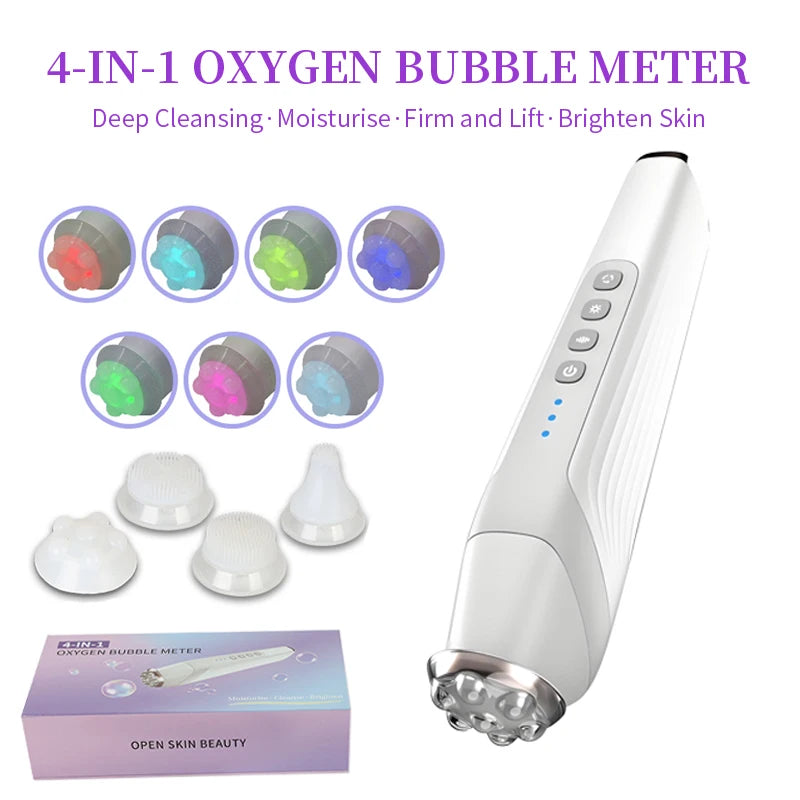 Oxygen Bubble Pro CO2 Facial Device – Portable Oxygen Bubble Skin Care & Home Facial SPA System