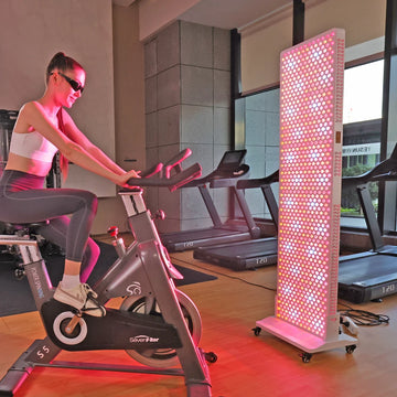 THEIA XXL Red Light Therapy Panel 4500W – Full Body 8 Wavelengths, Touch Screen & Stand – Professional PDT