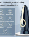 T17 Intelligent IPL Laser Hair Removal - ICE Cooling Epilator with 9,999,999 Flashes & Skin Tone Sensor