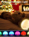 Theia Wake Up Light Alarm Clock with Sunrise/Sunset Simulation Dual Alarms FM Radio Nightlight 7 Colors Natural Sounds Snooze