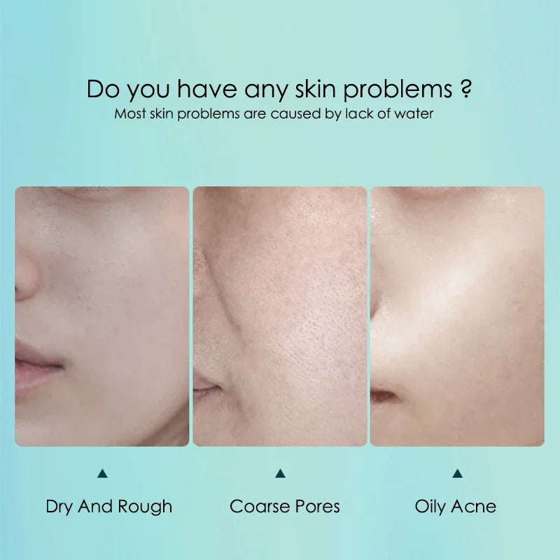 Hyaluronic Acid Hydrating Facial Mask Set – Deep Moisture, Skin Barrier Support & Radiant Glow Sheet Masks (10 PCS)