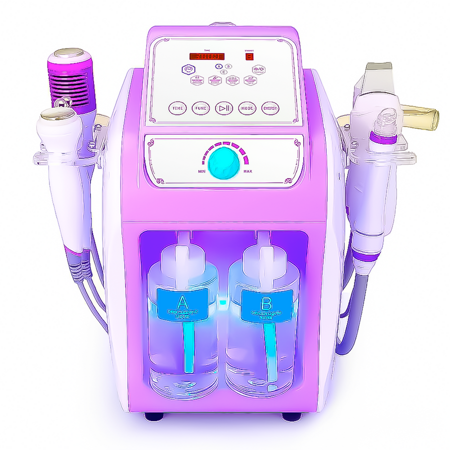 Theia SPA Pro 6-in-1 Hydro Dermabrasion Facial Machine – Professional Aqua Peeling