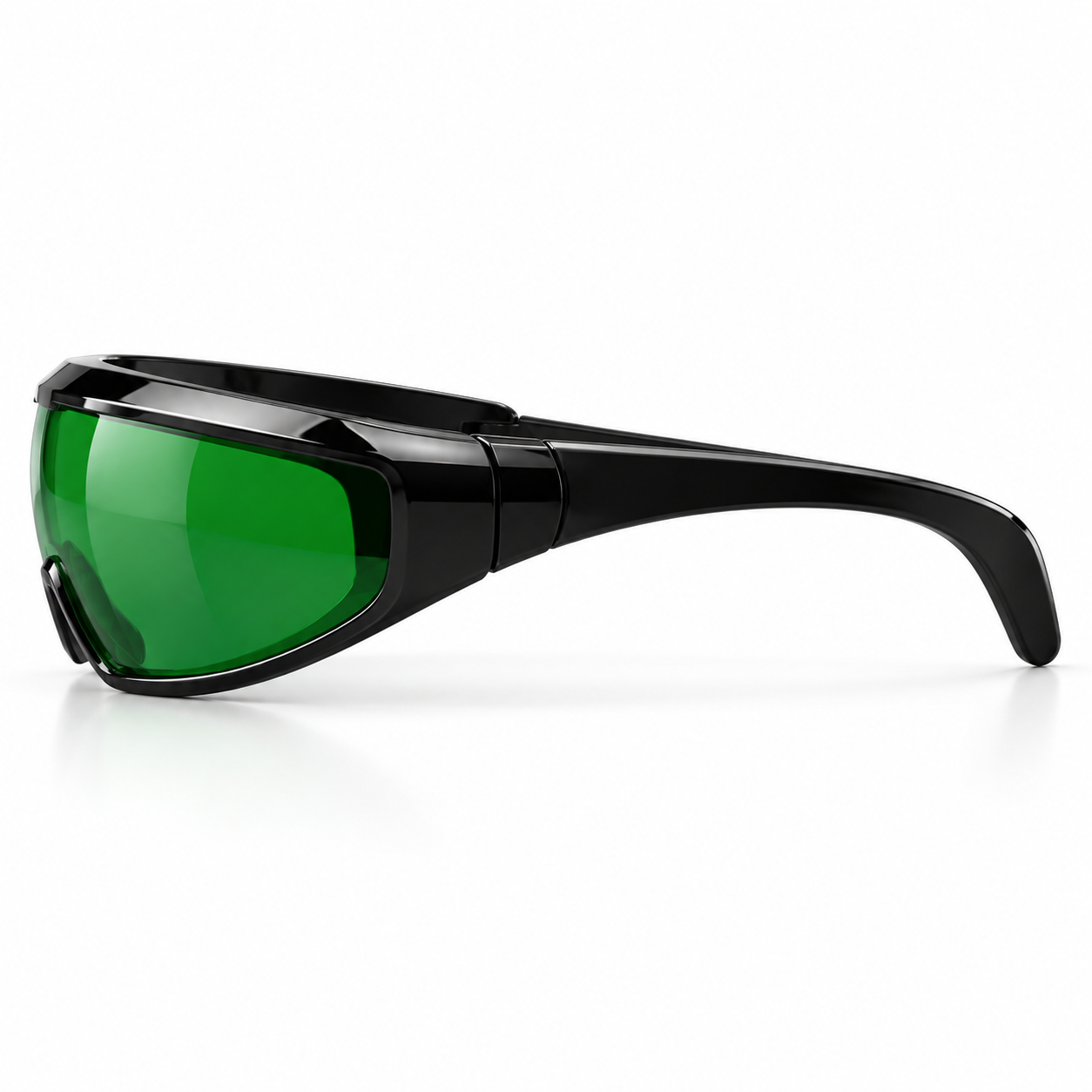 Professional Protective Safety Glasses – Green Lens