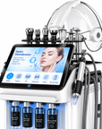 10-in-1 Hydro Dermabrasion & Oxygen Facial Machine with LED Therapy Dome – 2026 Advanced