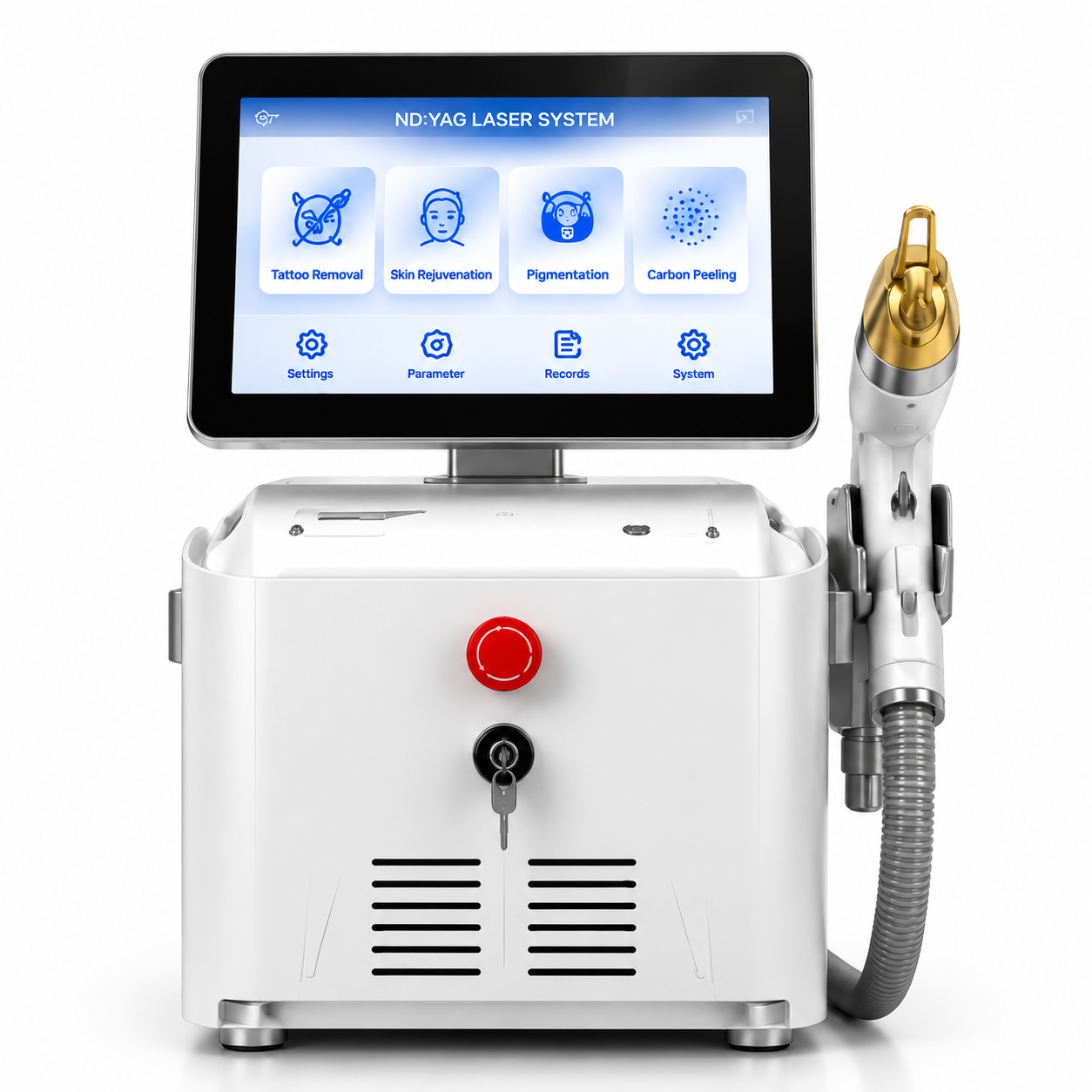 Professional Nd:YAG Laser Tattoo Removal Machine