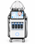 10-in-1 Hydro Dermabrasion & Oxygen Facial Machine with LED Therapy Dome – 2026 Advanced