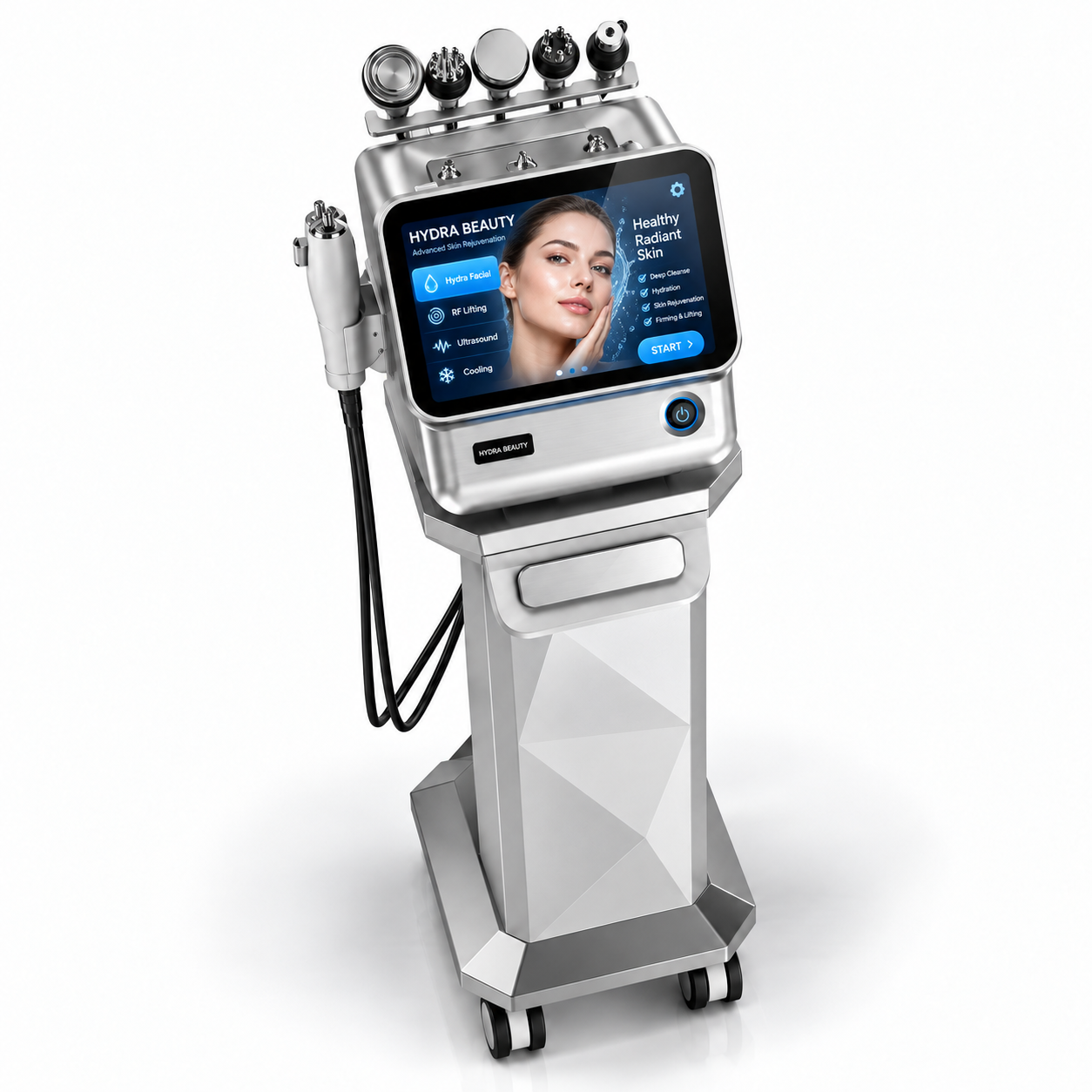 Hydro Dermabrasion Facial Machine with 2MP Skin Analyzer