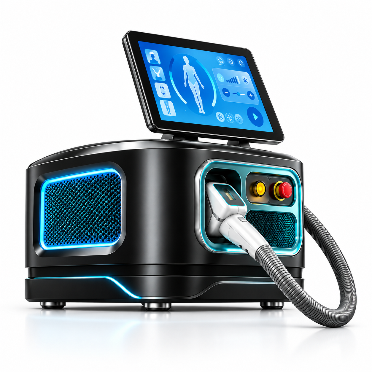2026 AI Intelligent 4-Wavelength Diode Laser Hair Removal System – FAC Technology & TEC Cooling | Professional Edition