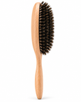 Natural Boar Bristle Hair Brush – Premium Wooden Oval Hair Brush