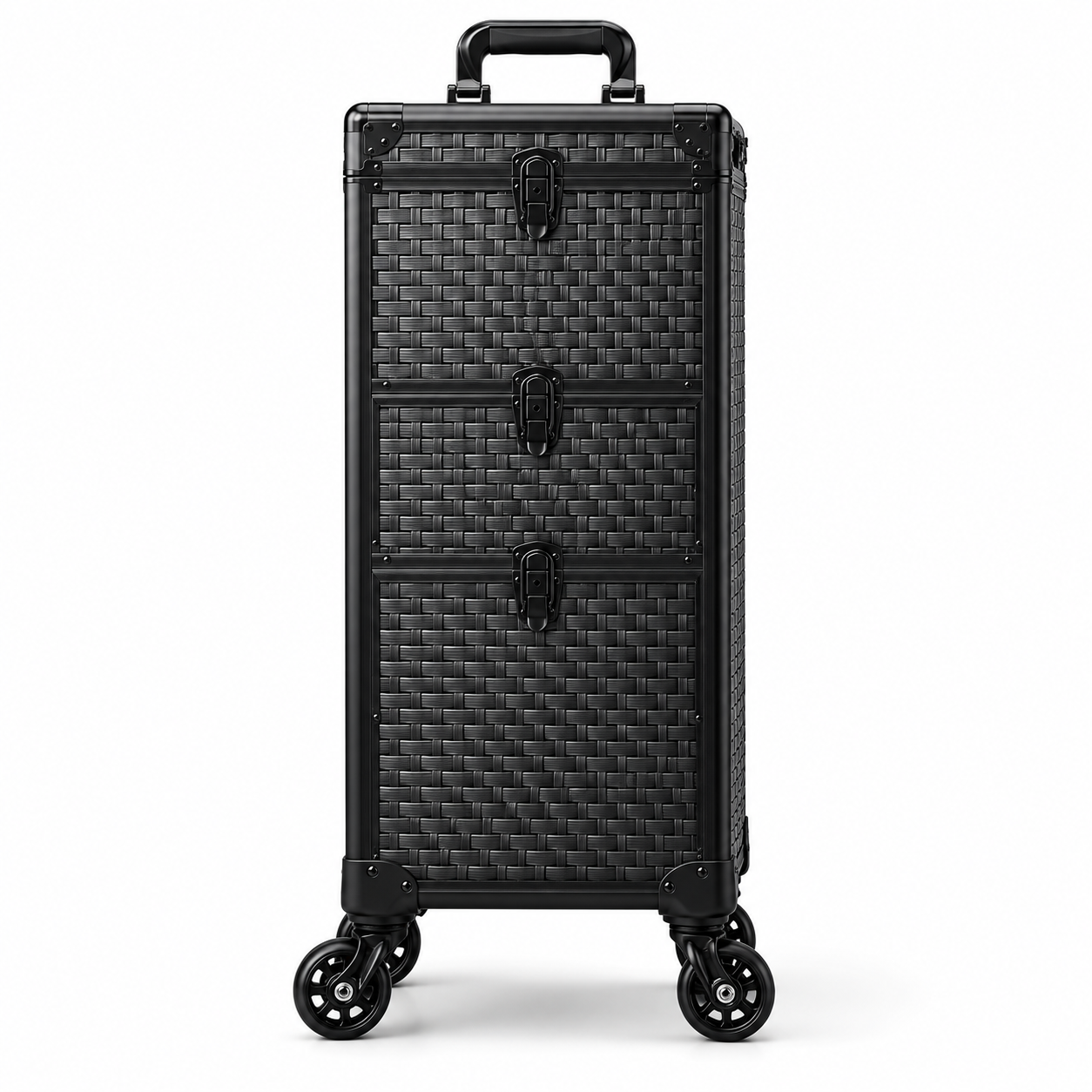 Rolling Beauty Makeup Case – 3-Drawer Salon Organizer Trolley with Wheels & Storage Compartments