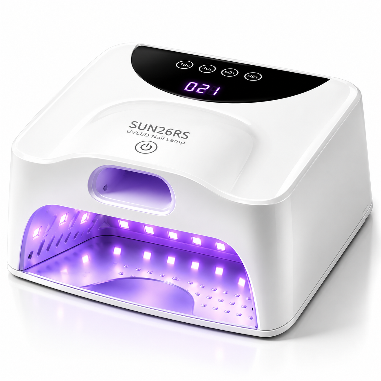 SUN-26RS 2-in-1 UV/LED Nail Lamp – 69 LEDs, Dual-Zone Thumb & Hand Gel Curing Dryer with Smart Sensor