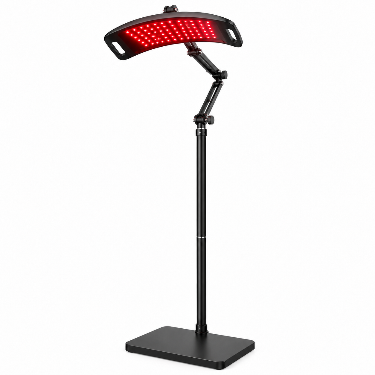 660nm Red Light & 850nm Near-Infrared Therapy Panel with Adjustable Stand – Dual Wavelength LED Lamp
