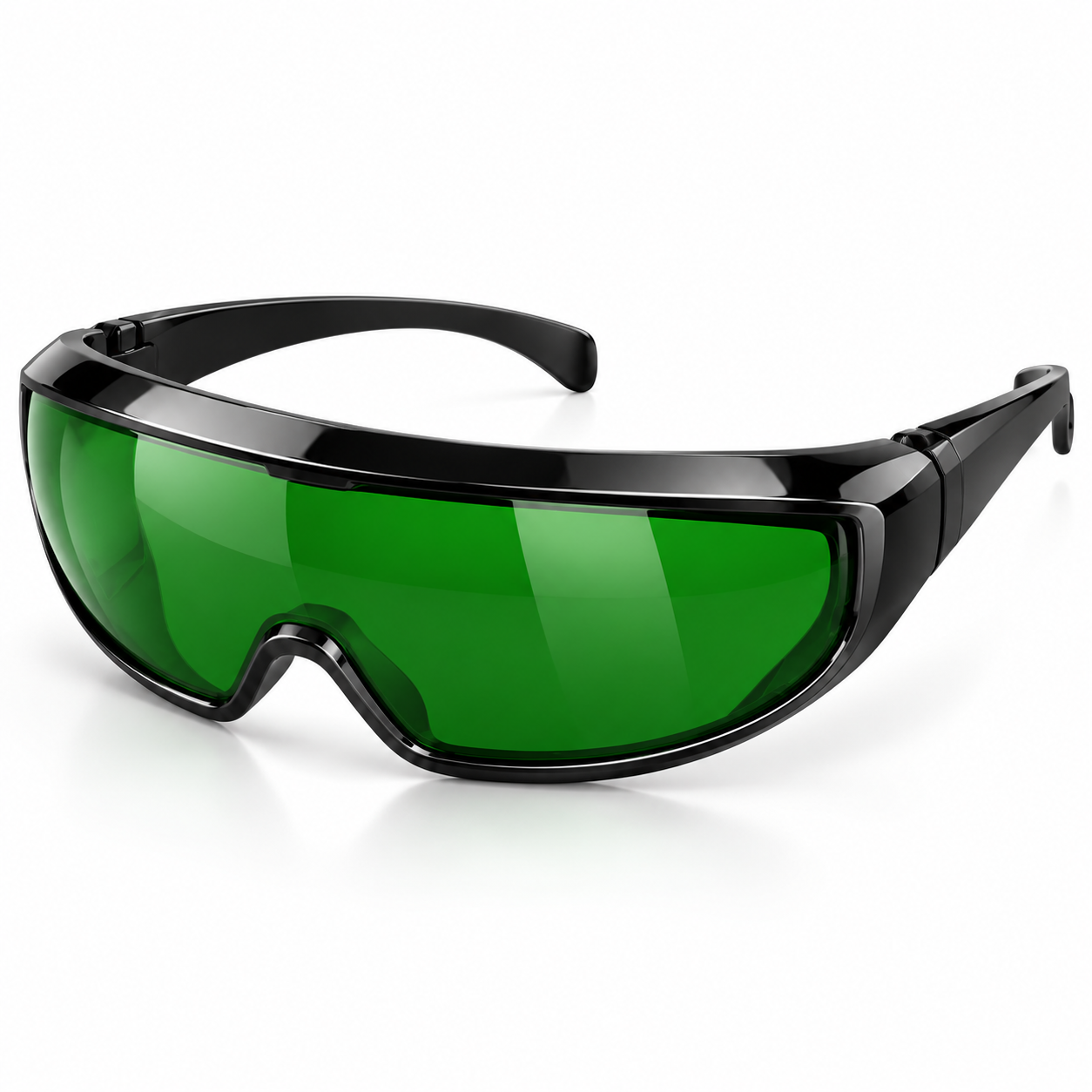 Professional Protective Safety Glasses – Green Lens