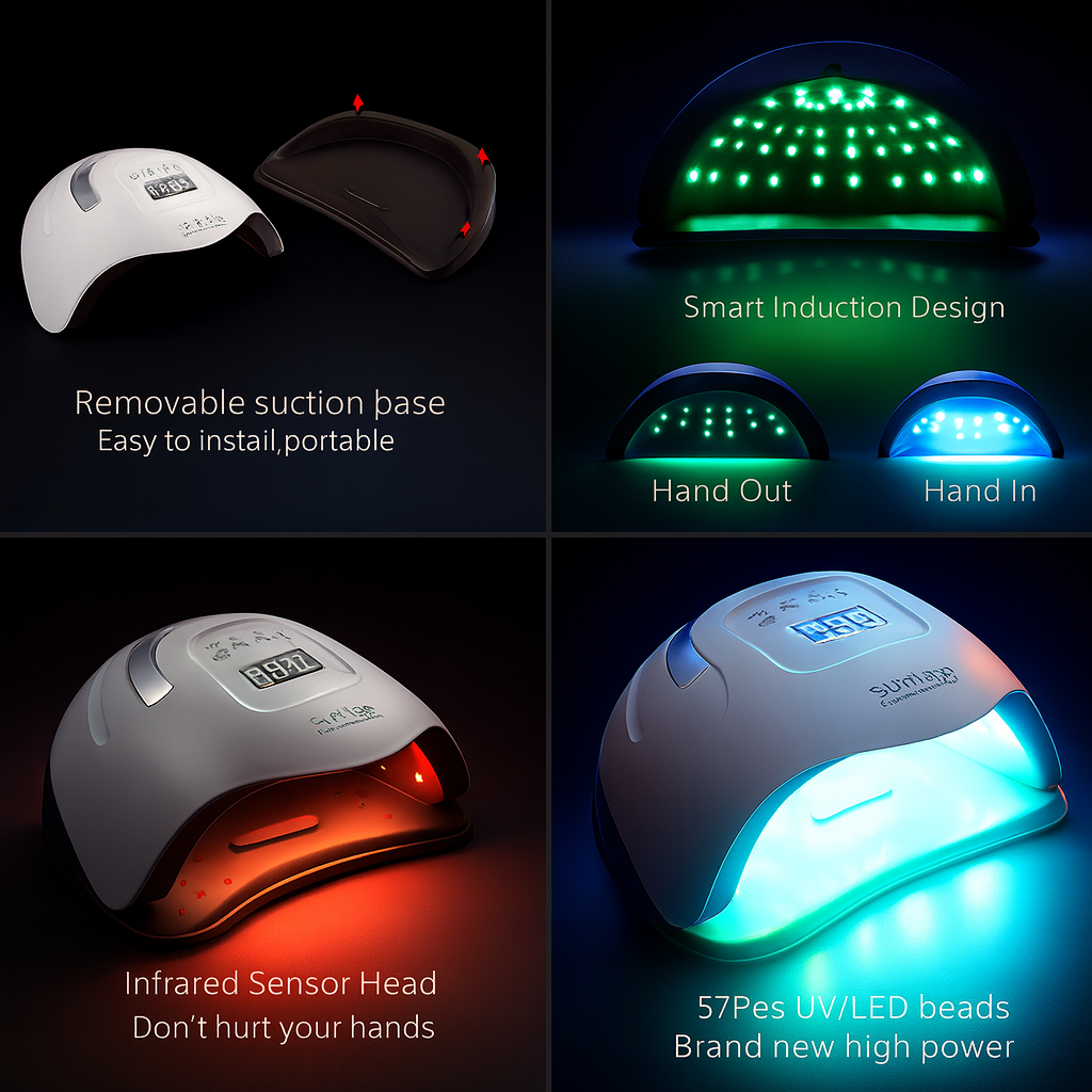 300W High Power SUN X12 MAX UV LED Nail Lamp