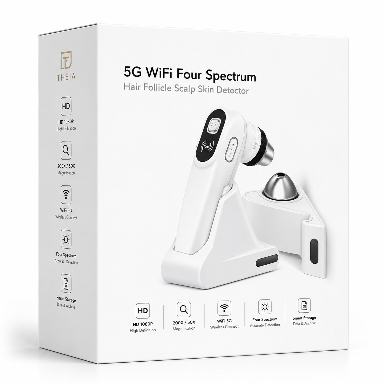 THEIA SmartScope Pro – Wireless HD Skin & Hair Analyzer