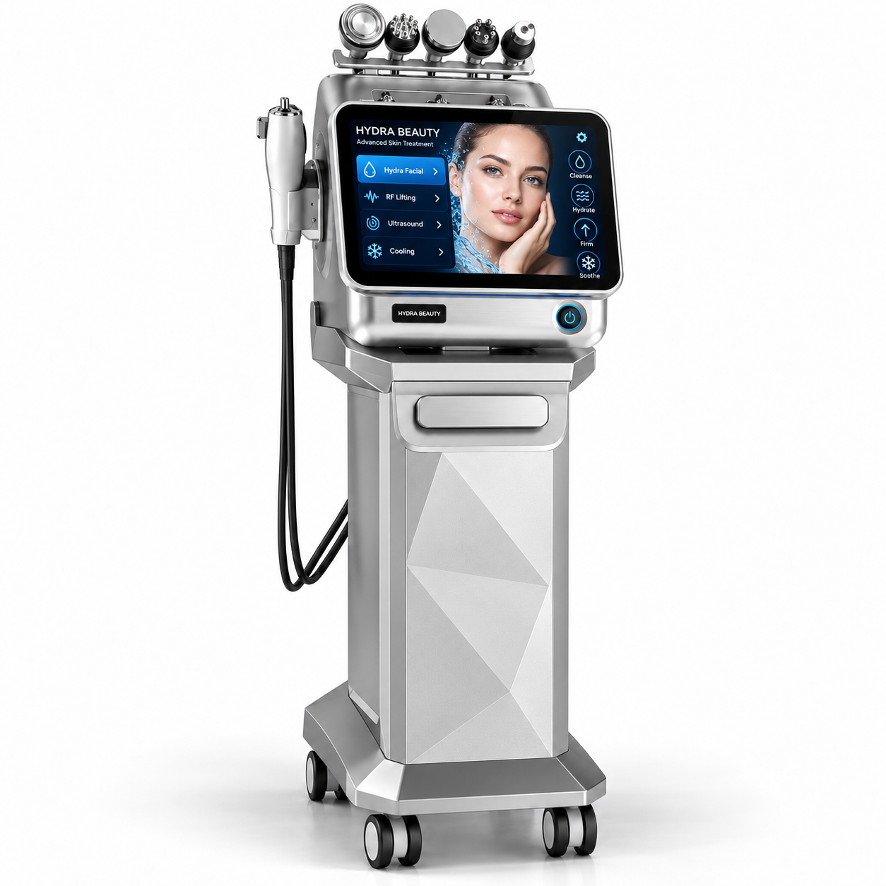 Hydro Dermabrasion Facial Machine with 2MP Skin Analyzer