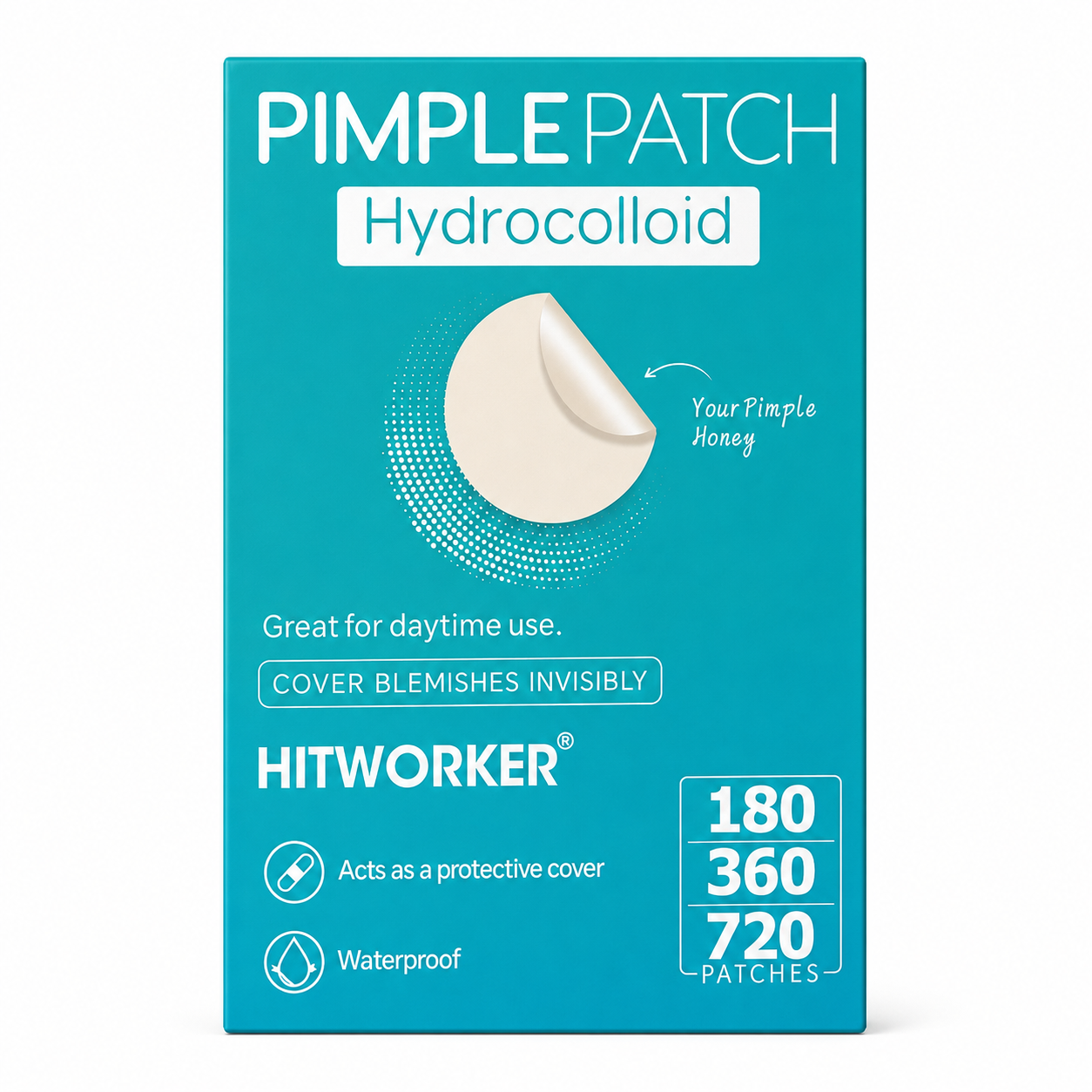 360 Hydrocolloid Blemish Patches