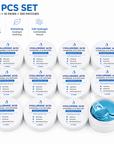 Hyaluronic Acid Hydrogel Under Eye Patches – 10 Jar Set – Hydrating Eye Care