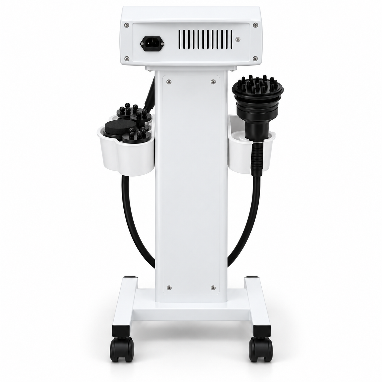 Professional G5 Vibration Massage Machine with Trolley & 5 Massage Heads – 150W