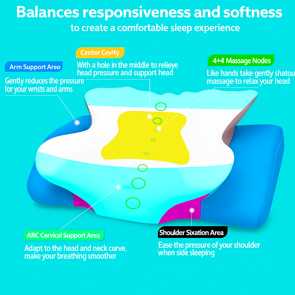 Theia Orthopedic Memory Pillow