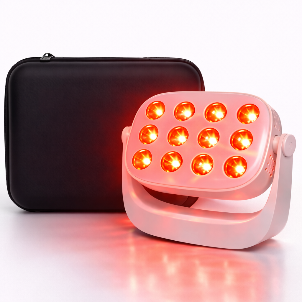 Red Light Therapy Panel Features 12 Leds for Effective 660nm/850nm Wavelength Treatment Infrared Led Light Panel