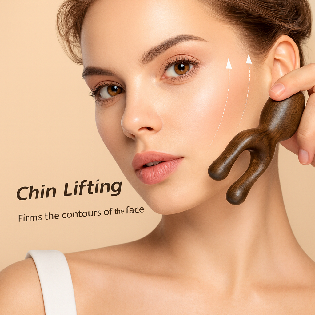 Sandalwood Facial Lifting & Meridian Comb Massager