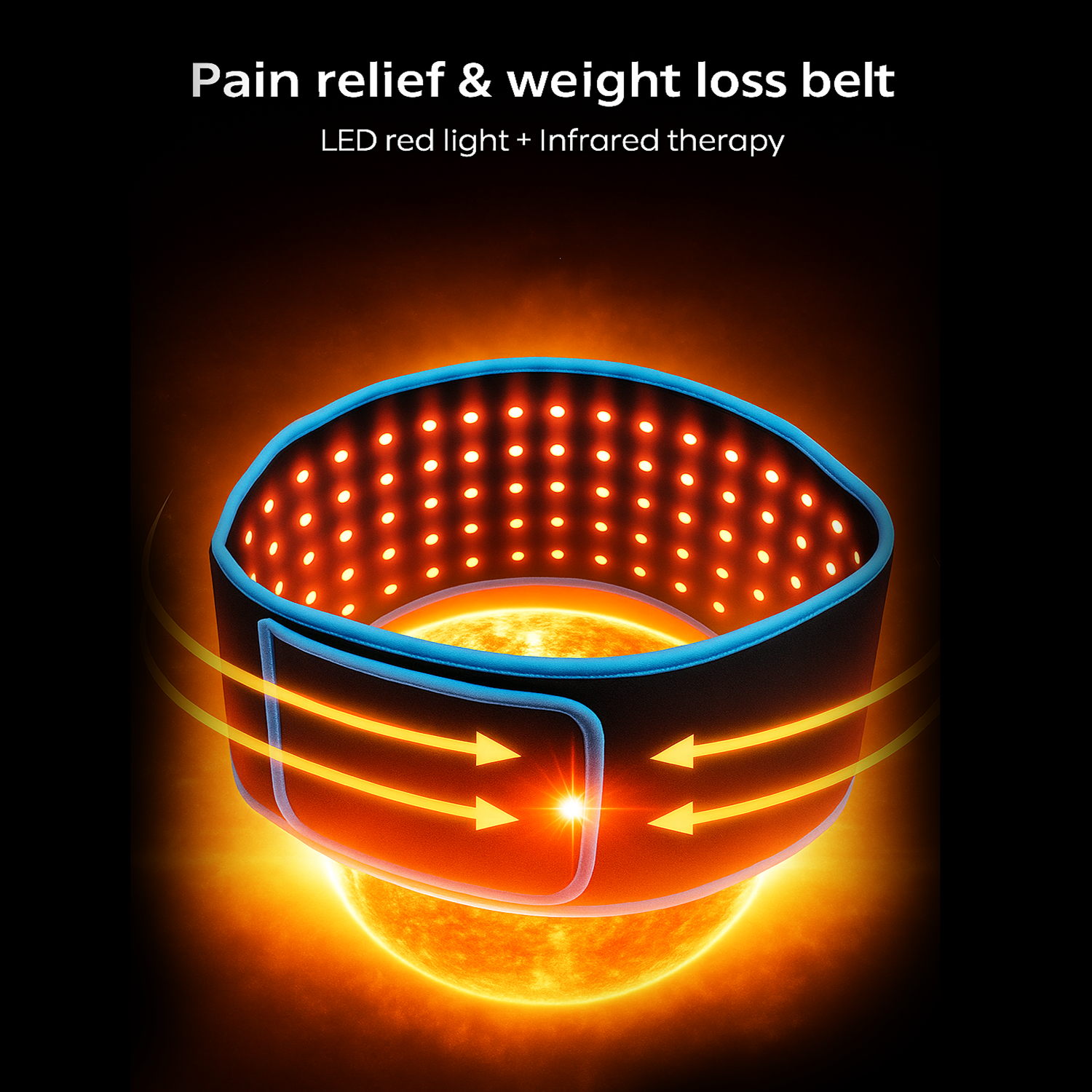 Theia Advanced Red & Near-Infrared LED Light Belt – 660nm & 850nm, 105 LEDs