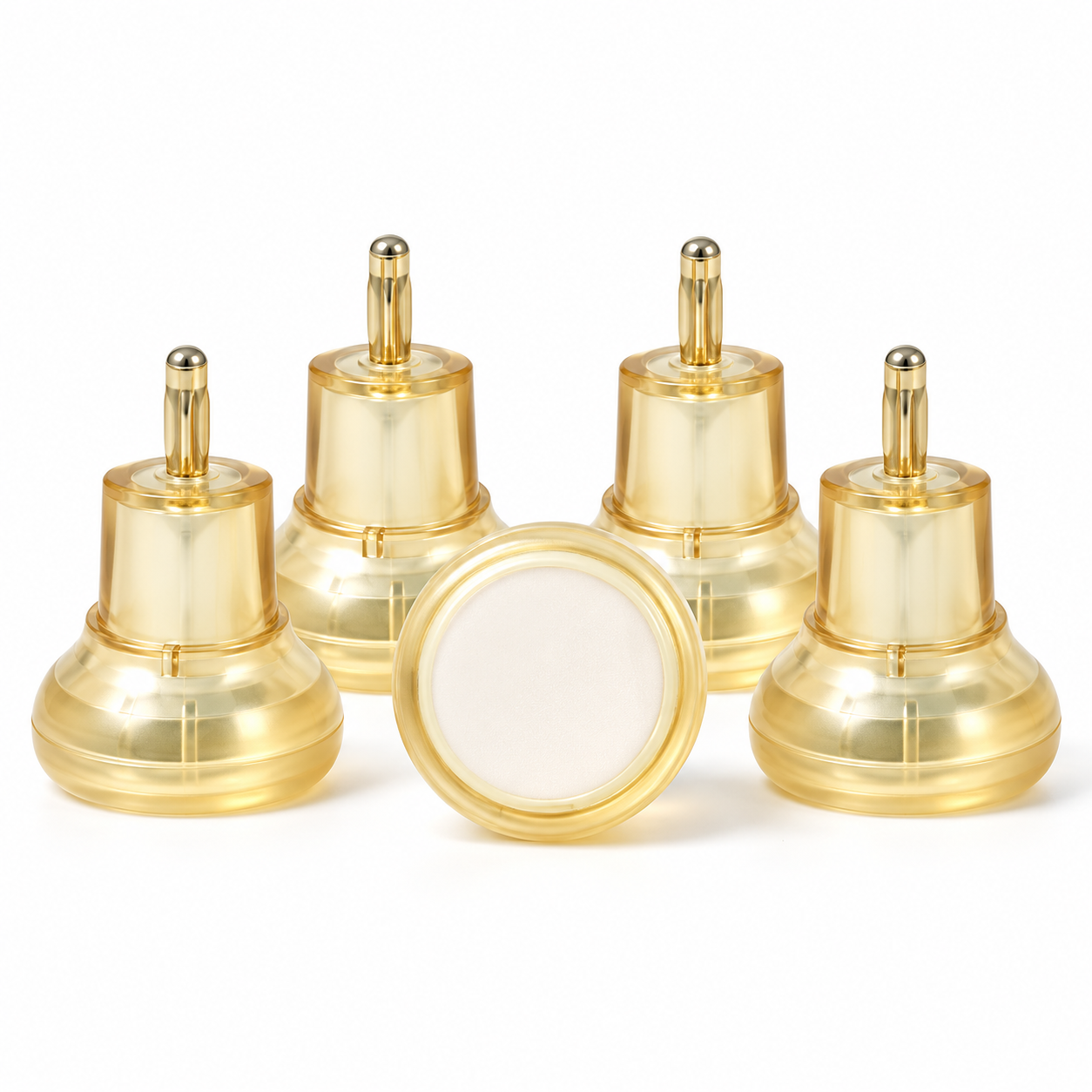 Jet Plasma Replacement Tips 5-Pack – Round Ceramic Treatment Tips for Compatible R97 Profosma Jet Plasma Devices