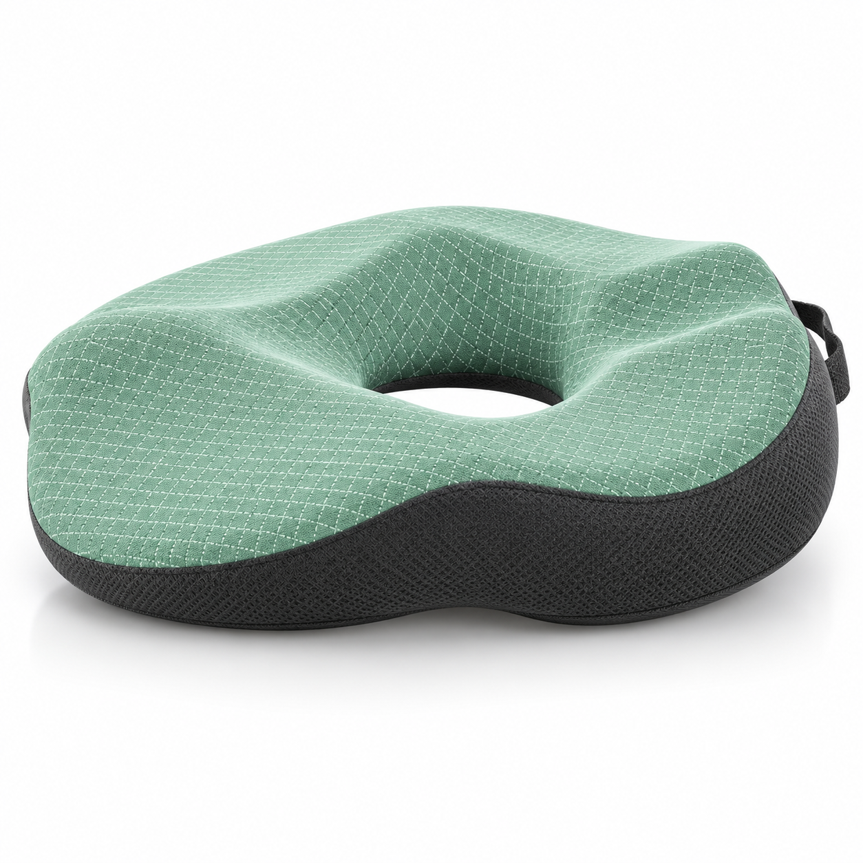 Ergonomic Memory Foam Donut Seat Cushion with Center Cutout – Chair Pillow for Office, Home and Car