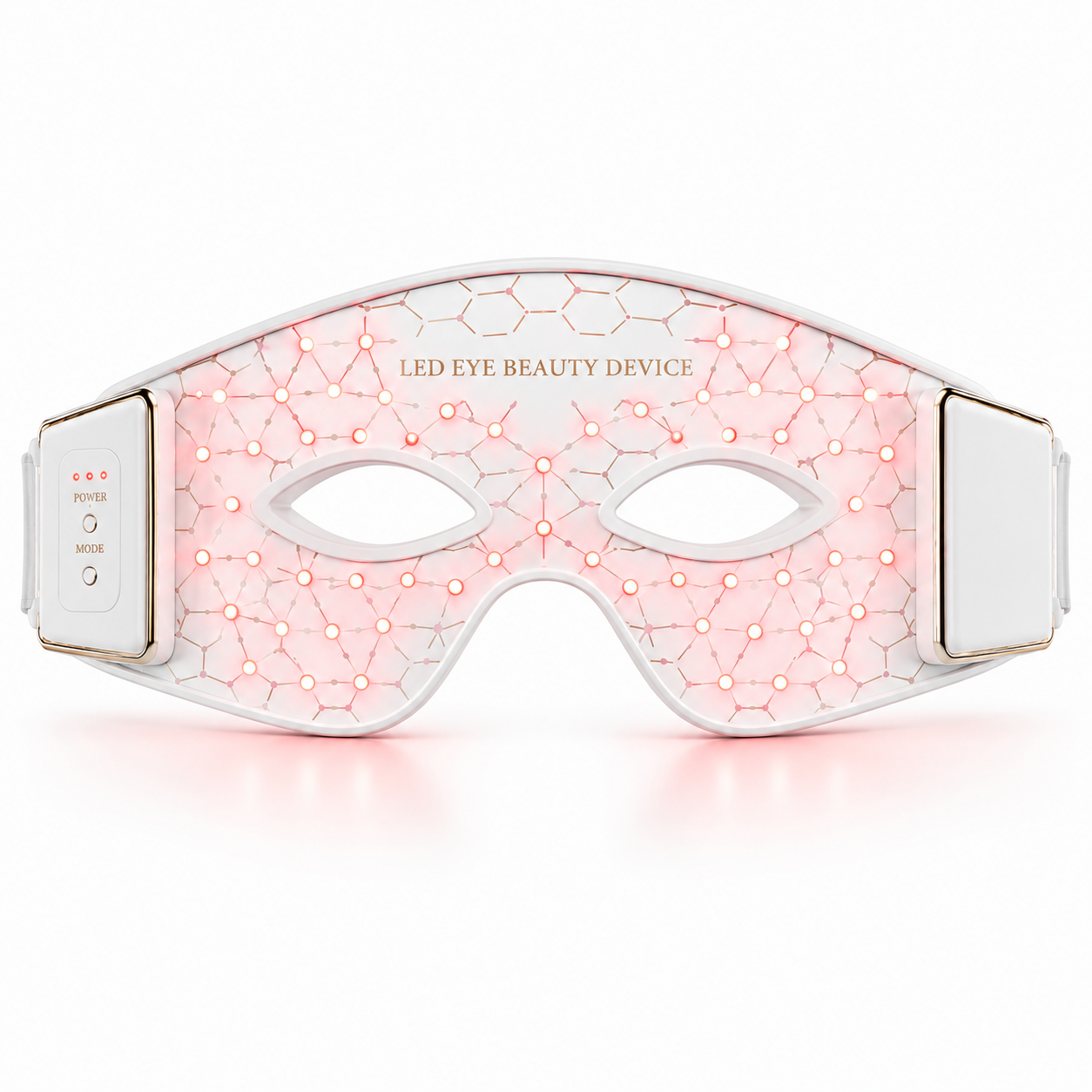 LED Red Light Therapy Eye Mask with 630nm & 850nm Light – Rechargeable Eye Care Device