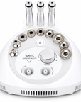 3-in-1 Diamond Microdermabrasion & 3MHz Ultrasound Facial Machine – Vacuum, Spray & Diamond Tips