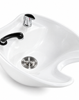 Luxury Backwash Shampoo Chair with Ceramic Basin