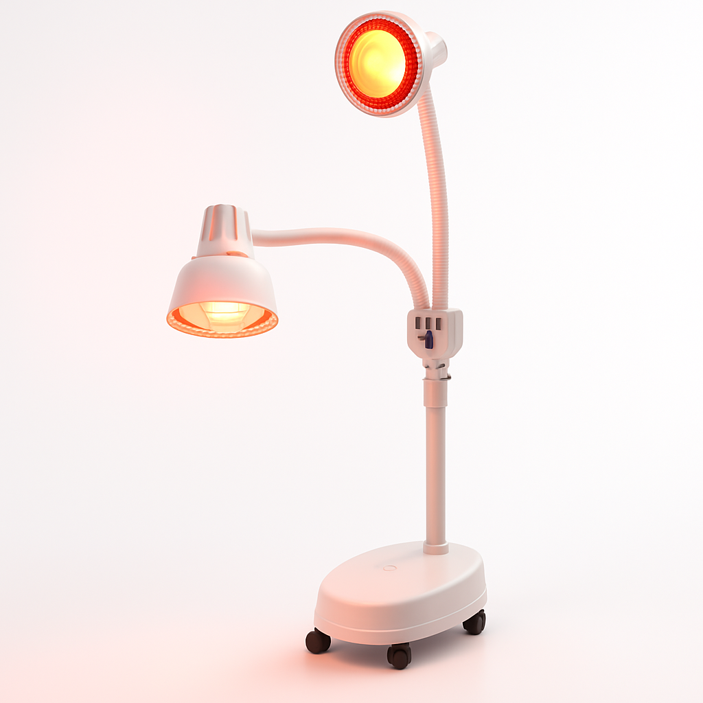 Theia Infrared Relief Pro – Dual-Head Heat Therapy Lamp with Stand